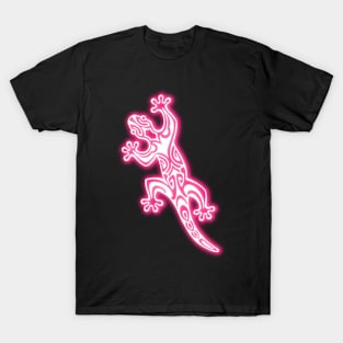 Pink Neon Lizard T-Shirt